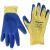 Honeywell Aracut Lat vágásálló kevlár kesztyű latex tenyérmártott kék/sárga 7