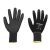 Honeywell WorkEasy 2100251 poliészter kesztyű PU tenyérmártott fekete 10