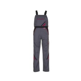 Planam Highline férfi kantáros nadrág pala/fekete/piros 98