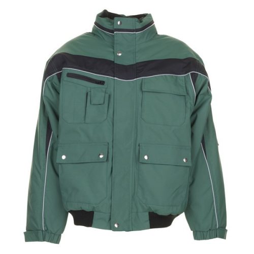 Planam téli dzseki zöld/fekete XL