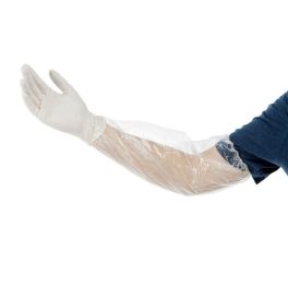 Mutexil 3322050 PE karvédő varrott gumival 20µ átlátszó 40×20 cm (100 db/csomag)