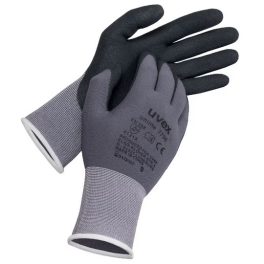 uvex Unilite 7700 NBR tenyérmártott szerelő kesztyű fekete/szürke 11