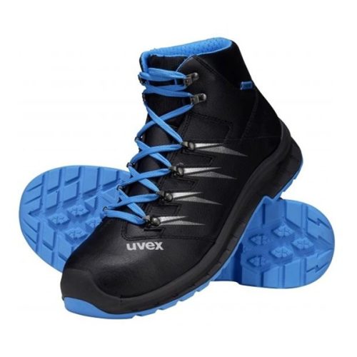 uvex 2 S3 SRC fűzős bőr bakancs kompozit kapli fekete W11 42