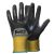 Ejendals Tegera Infinity 8806 vágás- és hőálló kesztyű ökölcsontig PU/nitril mártott fekete/sárga 9