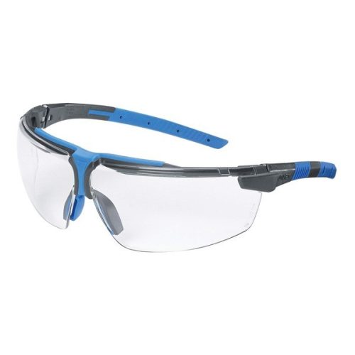 uvex I-3 AR fényvisszaverő szemüveg UV védelemmel víztiszta lencse fekete keret