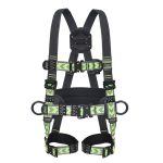 Kratos FA1011700 Speed-Air 2 testheveder 2 bekötési ponttal fekete/zöld S–M