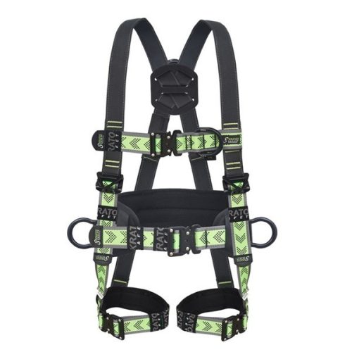 Kratos FA1011700 Speed-Air 2 testheveder 2 bekötési ponttal fekete/zöld S–M