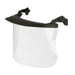 3M V4H PC polykarbonát arcvédő pajzs víztiszta